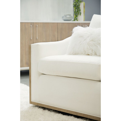 Essentials Paxton Swivel Club Chair - LiveSmart Peyton Pearl Natural Gray
