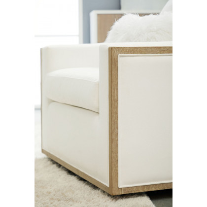 Essentials Paxton Swivel Club Chair - LiveSmart Peyton Pearl Natural Gray