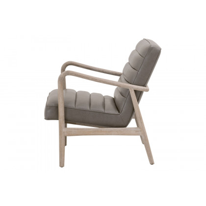 Essentials - Tahoe Club Chair in Ore Gray Synthetic Natural Gray