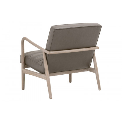 Essentials - Tahoe Club Chair in Ore Gray Synthetic Natural Gray