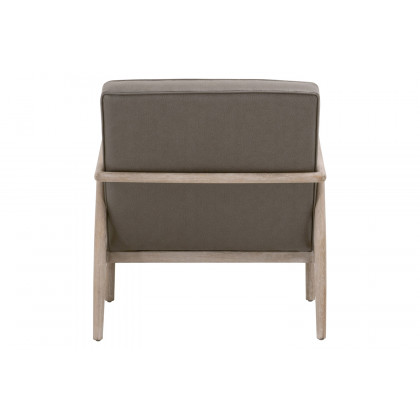 Essentials - Tahoe Club Chair in Ore Gray Synthetic Natural Gray