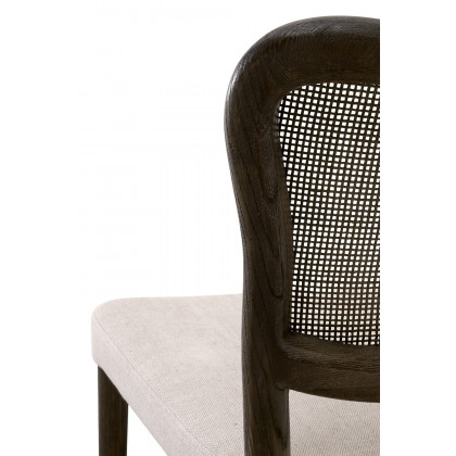 Essentials Cela Dining Chair, Set of 2 - Matte Brown