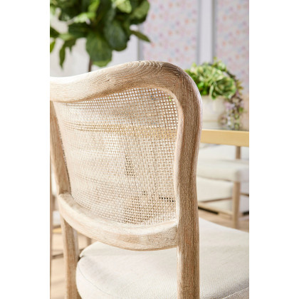 Essentials Cela Dining Chair, Set of 2 - Natural Gray