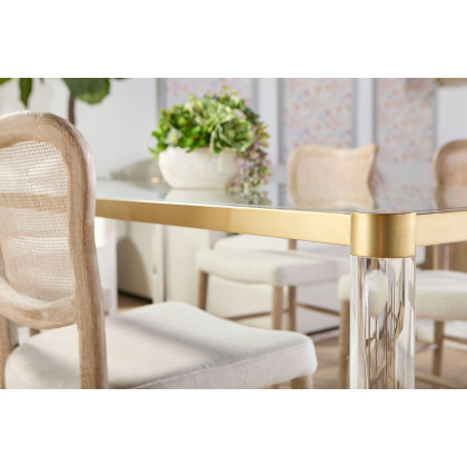 Essentials Cela Dining Chair, Set of 2 - Natural Gray