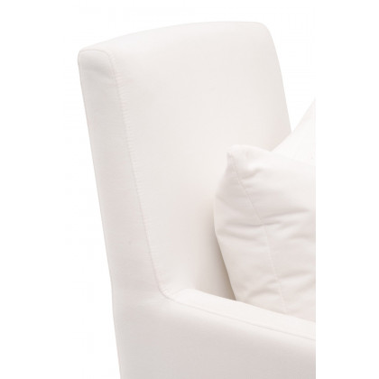 Essentials Shelter Slipcover Arm Chair with Casters - LiveSmart Peyton
