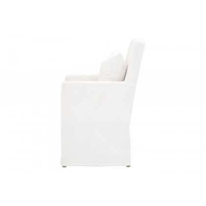 Essentials Shelter Slipcover Arm Chair - LiveSmart Peyton Pearl Natural Gray