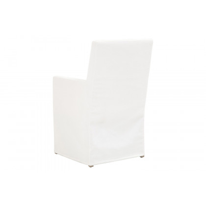 Essentials Shelter Slipcover Arm Chair - LiveSmart Peyton Pearl Natural Gray