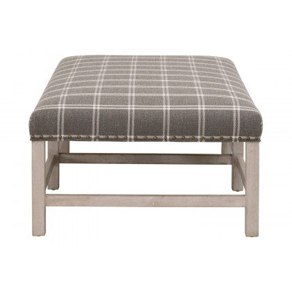 Essentials Blakely Upholstered Coffee Table - Walden Smoke Natural Gray