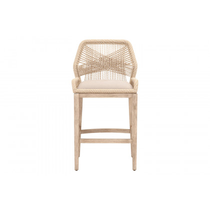 Essentials - Woven Loom Outdoor Barstool