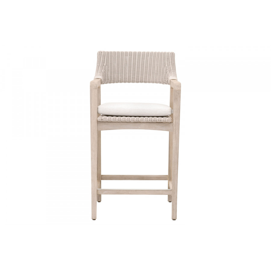 Essentials - Woven Lucia Outdoor Counter Stool