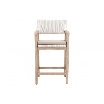 Essentials - Woven Lucia Outdoor Counter Stool