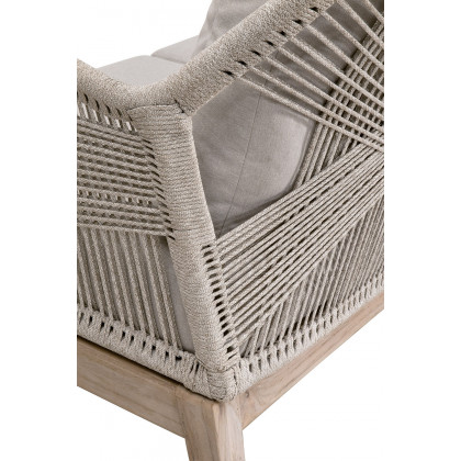 Essentials Woven Loom Outdoor 79" Sofa - Taupe