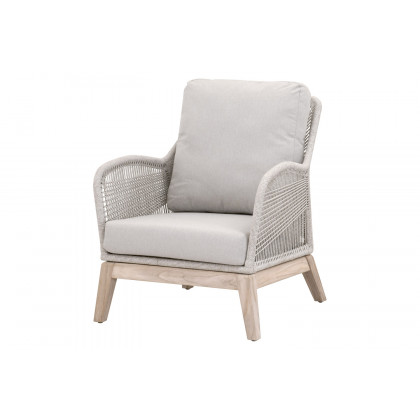 Essentials Woven Loom Outdoor Club Chair - Taupe