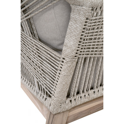 Essentials Woven Loom Outdoor Club Chair - Taupe