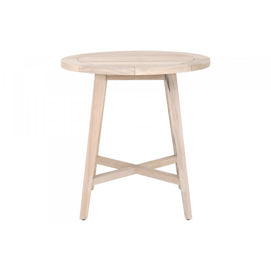 Essentials - Woven Carmel Outdoor 36" Round Counter Table