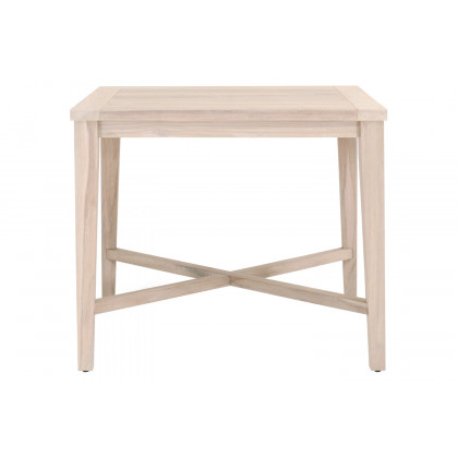 Essentials - Woven Carmel Outdoor 36" Round Counter Table