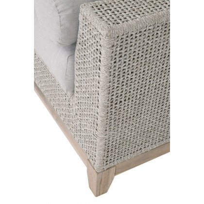 Essentials - Woven Tropez Outdoor 90" Sofa in Taupe