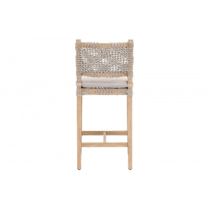 Essentials Woven Costa Counter Stool - Taupe