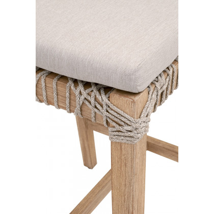 Essentials Woven Costa Counter Stool - Taupe