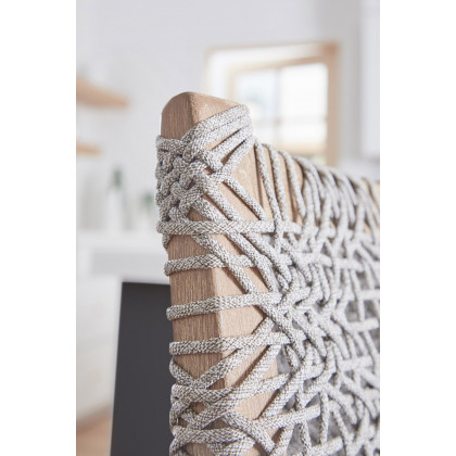 Essentials Woven Costa Counter Stool - Taupe