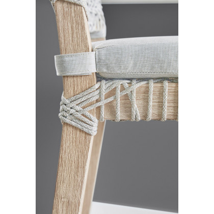 Essentials Woven Costa Counter Stool - Taupe