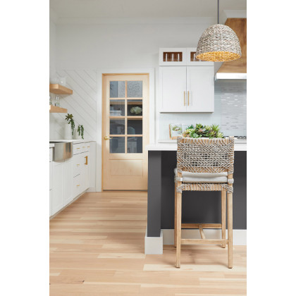 Essentials Woven Costa Counter Stool - Taupe