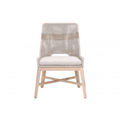 Essentials - Woven Tapestry Outdoor Dining Chair, Set of 2