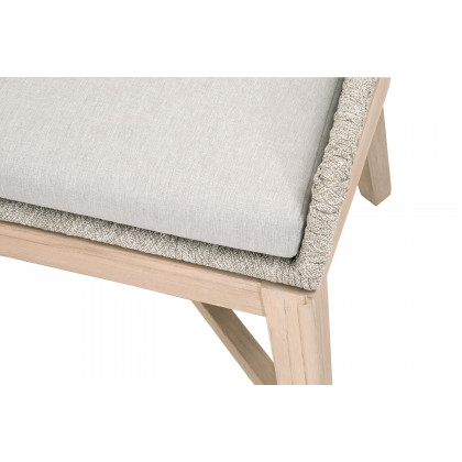 Essentials Woven Tapestry Outdoor Dining Chair, Set of 2 - Taupe