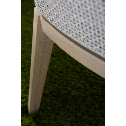 Essentials Woven Tapestry Outdoor Dining Chair, Set of 2 - Taupe