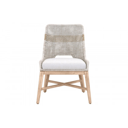 Essentials - Woven Tapestry Outdoor Dining Chair, Set of 2
