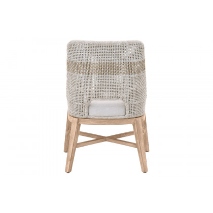 Essentials Woven Tapestry Dining Chair, Set of 2 - Taupe