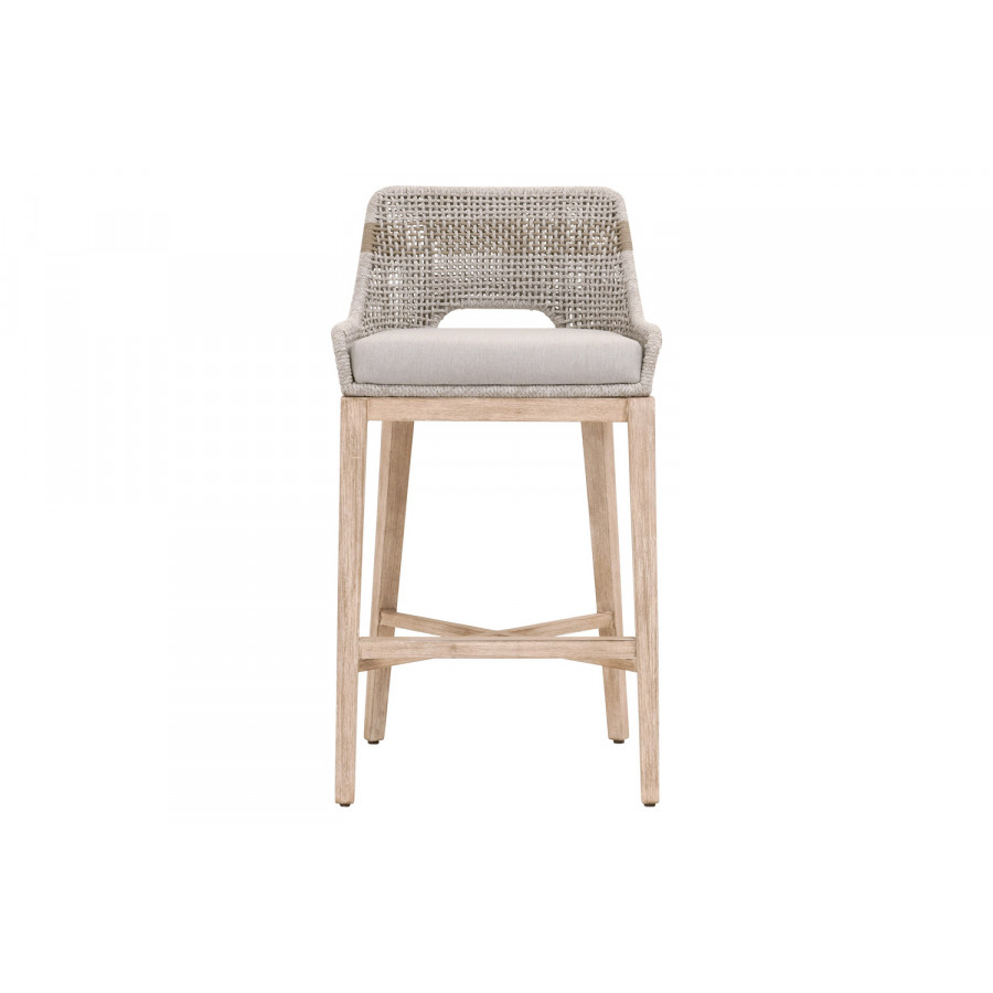 Essentials - Woven Tapestry Outdoor Barstool