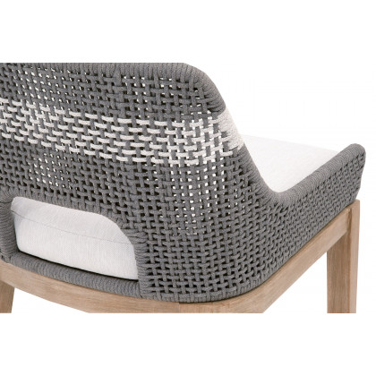Essentials Woven Tapestry Counter Stool - Dove Flat Rope