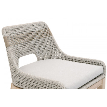 Essentials Woven Tapestry Outdoor Counter Stool - Taupe