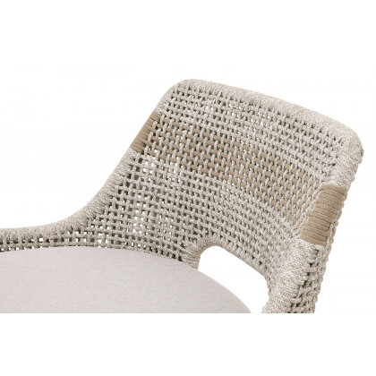 Essentials Woven Tapestry Counter Stool - Taupe White