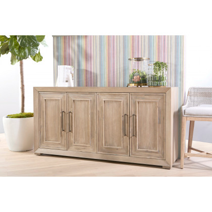 Essentials Woven Tapestry Counter Stool - Taupe White