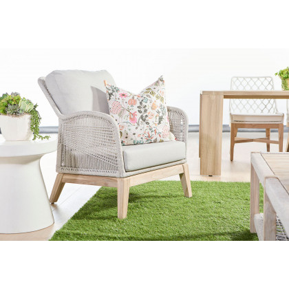 Essentials Woven Wrap Outdoor Coffee Table - Taupe