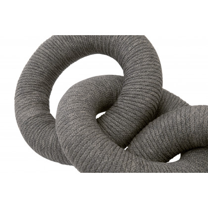 Essentials - Woven Crew Rope Link in Dove Flat Rope