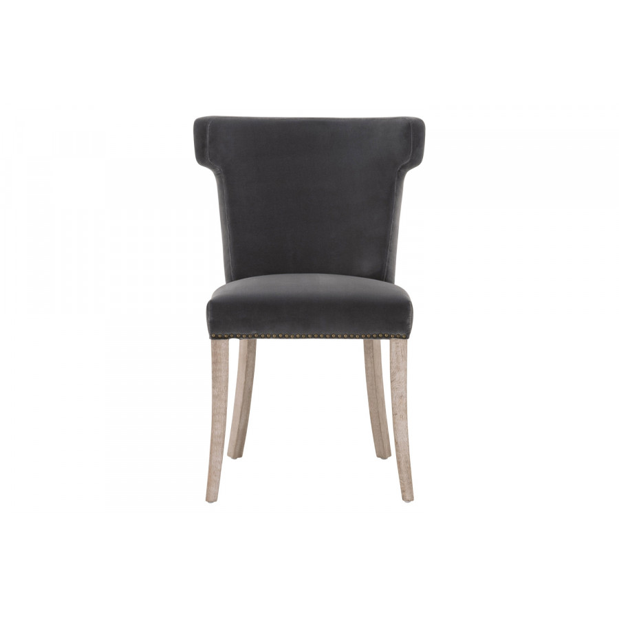 Essentials Celina Dining Chair - Dark Dove Velvet