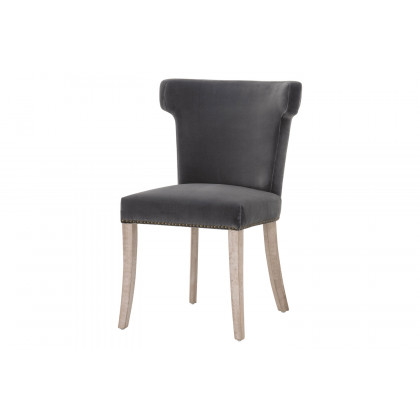 Essentials Celina Dining Chair - Dark Dove Velvet