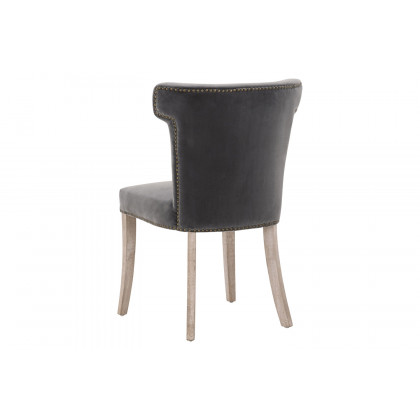 Essentials Celina Dining Chair - Dark Dove Velvet