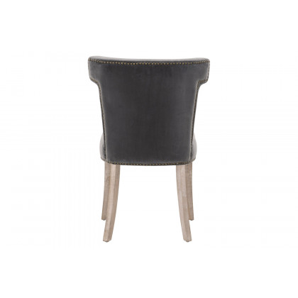 Essentials Celina Dining Chair - Dark Dove Velvet