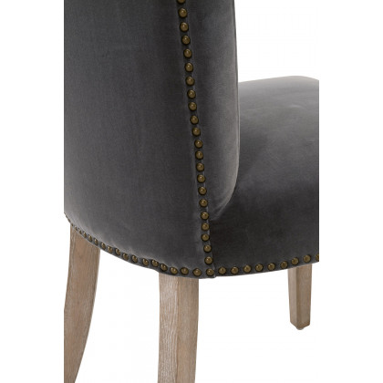 Essentials Celina Dining Chair - Dark Dove Velvet