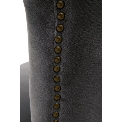 Essentials Celina Dining Chair - Dark Dove Velvet