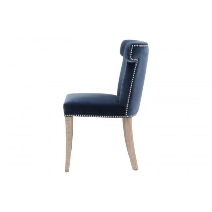 Essentials Celina Dining Chair - Denim Velvet