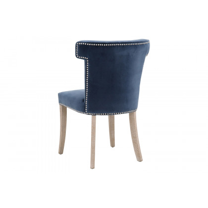 Essentials Celina Dining Chair - Denim Velvet