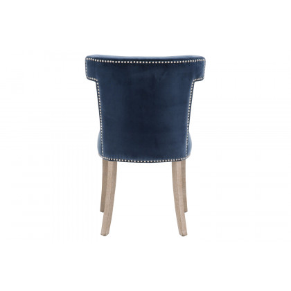 Essentials Celina Dining Chair - Denim Velvet