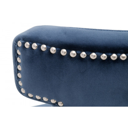 Essentials Celina Dining Chair - Denim Velvet