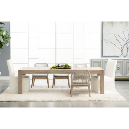 Essentials Levi Slipcover Dining Chair, Set of 2 - LiveSmart Peyton