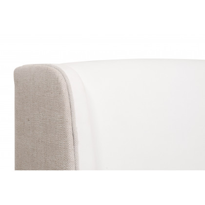 Essentials - Sloan Cal King Bed in LiveSmart Peyton-Pearl, Bisque, Natural Gray Oak